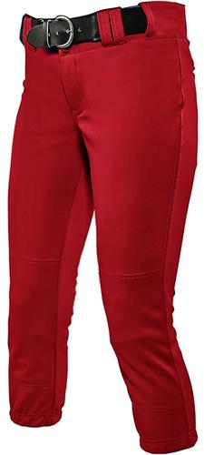 Champro Tournament womens Girls Low Rise Softball Pants. Braiding is available on this item.