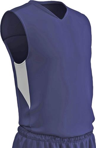 Youth Medium (White/Navy) Fitted Basketball Jersey - Closeout Sale -  Basketball Equipment and Gear