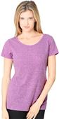 Royal Apparel Womens ECO Triblend Sccop Neck Tee