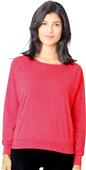 Royal Apparel Womens Triblend L/S Raglan Pullover