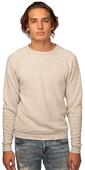 Royal Apparel Unisex Triblend Fleece Raglan Crew Sweatshirt 25059