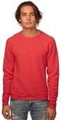 Royal Apparel Unisex Triblend Fleece Raglan Crew Sweatshirt 25059