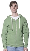 Royal Apparel Unisex Organic RPET Fleece Zip Hoodie 96050