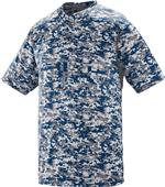Adult Youth Digi Camo 2-Button Baseball Jersey