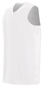 Augusta Adult/Youth Basketball Block Out Jersey WHITE/WHITE Primary