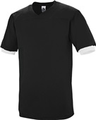 Augusta Sportswear Adult Fraternity Jersey 374 BLACK/WHITE Primary