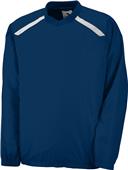 Augusta Sportswear Adult Youth Promentum Pullover Jacket NAVY/WHITE Primary