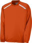 Augusta Sportswear Adult Youth Promentum Pullover Jacket ORANGE/WHITE Primary