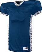 Augusta Sportswear Youth Small Black/White Digi Dual Threat Football Jersey NAVY/WHITE DIGI Primary
