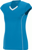 Augusta Sportswear Ladies/Girls Blash Jersey POWER BLUE/WHITE Primary