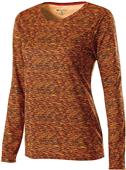 Womens Long Sleeve T Shirts  ORANGE Primary