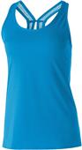 Womens Racerback Precision Tank Top BRIGHT BLUE Primary