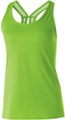 Womens Racerback Precision Tank Top  LIME Primary