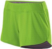 Holloway Ladies Maze Mesh 3" Boundary Shorts Holloway Ladies Maze Mesh 3" Boundary Shorts