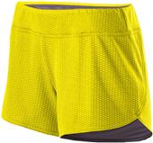 Holloway Ladies Maze Mesh 3" Boundary Shorts Holloway Ladies Maze Mesh 3" Boundary Shorts
