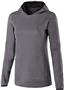 Womens Heathered Fleece Hoodie (Athletic,Black,Forest,Navy,Royal,Red) ATHLETIC HEATHER Primary