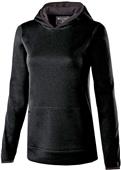 Womens Heathered Fleece Hoodie (Athletic,Black,Forest,Navy,Royal,Red)