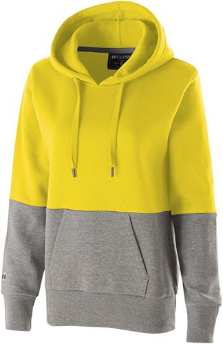 Womens Front-Pouch-Pocket Heather Hoodie (Black,Yellow,Forest,Maroon,Navy,White). Decorated in seven days or less.