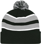 Pacific Headwear Loose-Fit Pom-Pom Knit Beanie