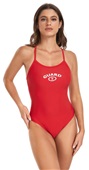 Adoretex Girl's/Women's Guard Cross Back One Piece Swimsuit (FGP07)