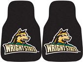 Fan Mats Wright State Univ. Carpet Car Mats (set)