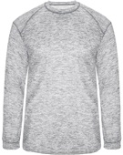 Badger Sport Adult Long Sleeve Tee SILVER/BLEND Primary