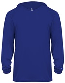 Badger Sport Adult/Youth B-Core LS Hood Tee