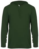 Badger Sport Adult/Youth B-Core LS Hood Tee