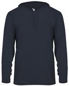 Badger Sport Adult/Youth B-Core LS Hood Tee