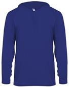 Badger Sport Adult/Youth B-Core LS Hood Tee