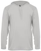 Badger Sport Adult/Youth B-Core LS Hood Tee