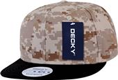 Decky Digital Camo 6-panel Snapback Caps