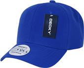 Decky Acrylic Curved Bill 6-panel Baseball Caps