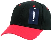 Decky Deluxe 6-panel Baseball Caps