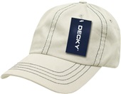 Decky Contra-Stitch Washed Polo Caps