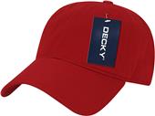 Decky Washed Cotton Polo Caps