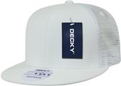 Decky Flat Bill 6-Panel Trucker Caps