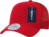 Decky Curve Bill 6-Panel Trucker Caps