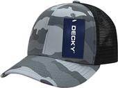 Decky Cotton Curve Bill Trucker Caps