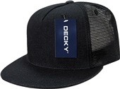 Decky Denim 5-panel Trucker Caps