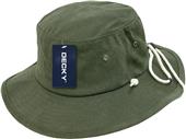 Decky Aussie Plain Outback Bucket Hats