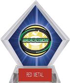 Awards Classic Soccer Blue Diamond Ice Trophy Awards Classic Soccer Blue Diamond Ice Trophy