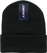 Decky Acrylic Knit Beanie Caps