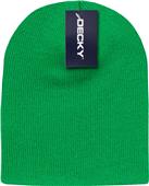 Decky Acrylic Short Knit Beanie Caps