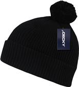 Decky Pom Pom Acrylic Beanies