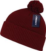 Decky Pom Pom Acrylic Beanies