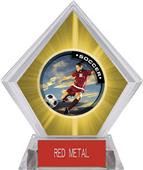 P.R. Female Soccer Yellow Diamond Ice Trophy P.R. Female Soccer Yellow Diamond Ice Trophy