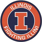 Fan Mats University of Illinois Roundel Mat