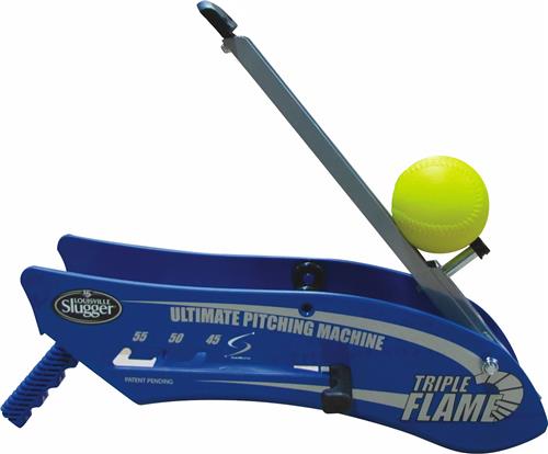 Louisville Triple Flame Hand Held Pitching Machine | Epic Sports
