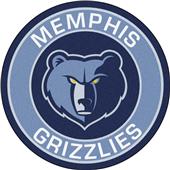 Fan Mats NBA Memphis Grizzlies Roundel Mat